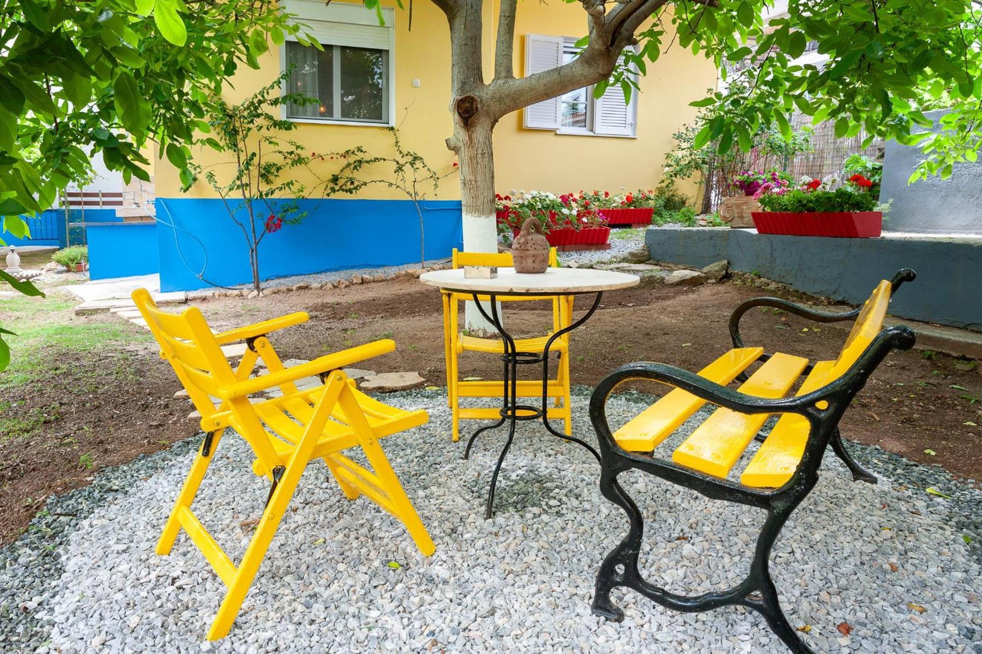 Stavros Summer House Villa Néa Fókaia Buitenkant foto